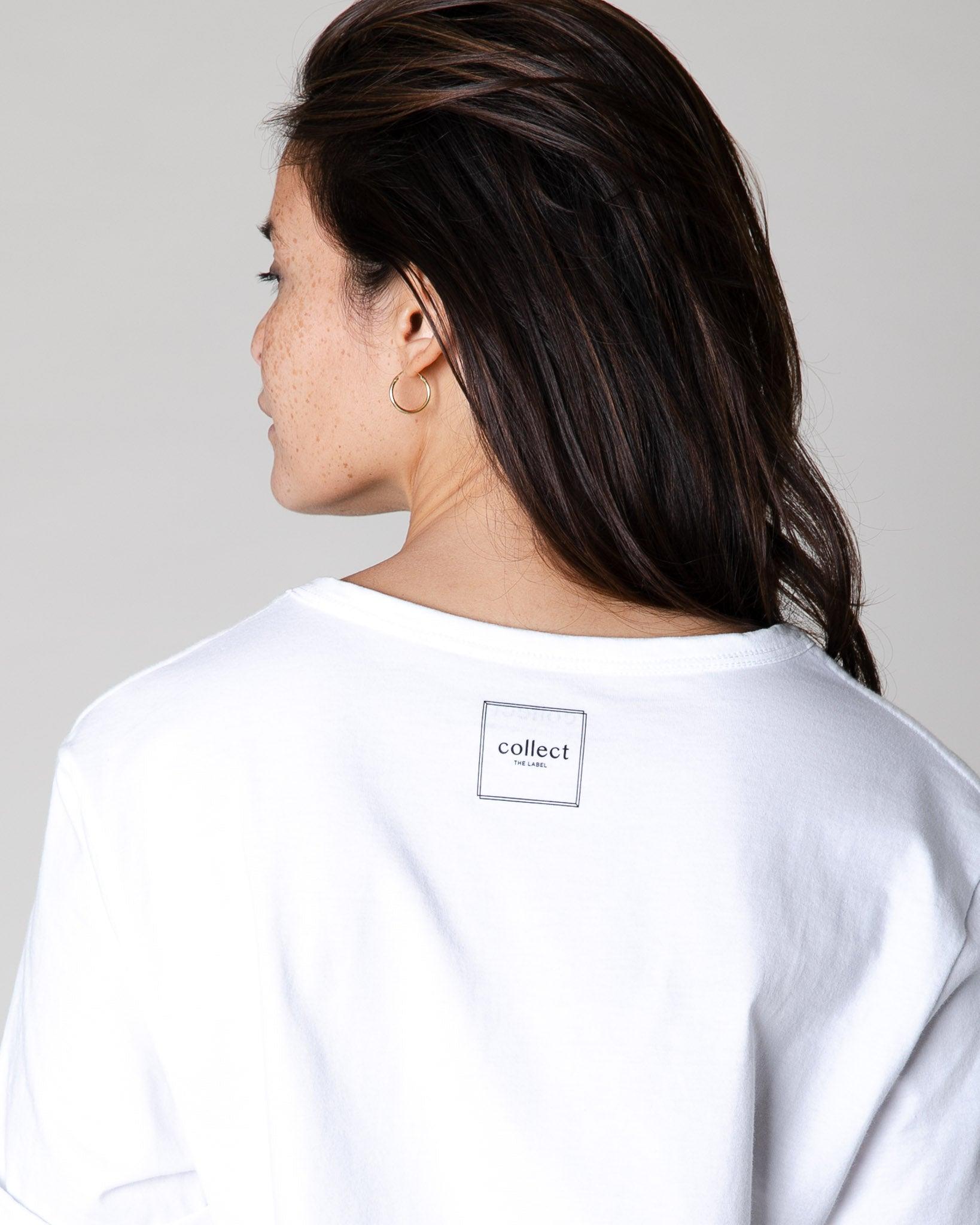 Lady Boxer Tee White
