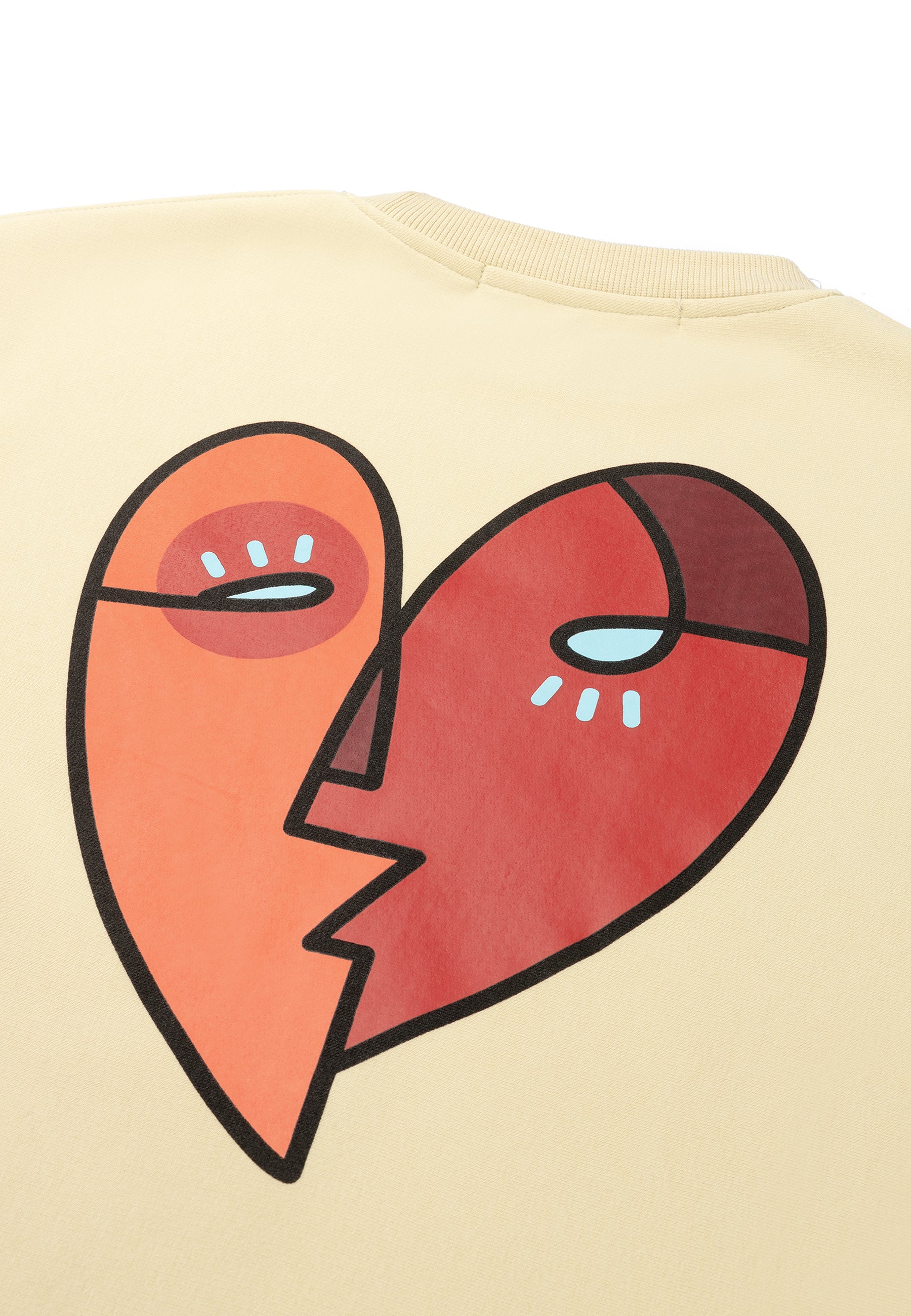 Heart Sweater Chamois